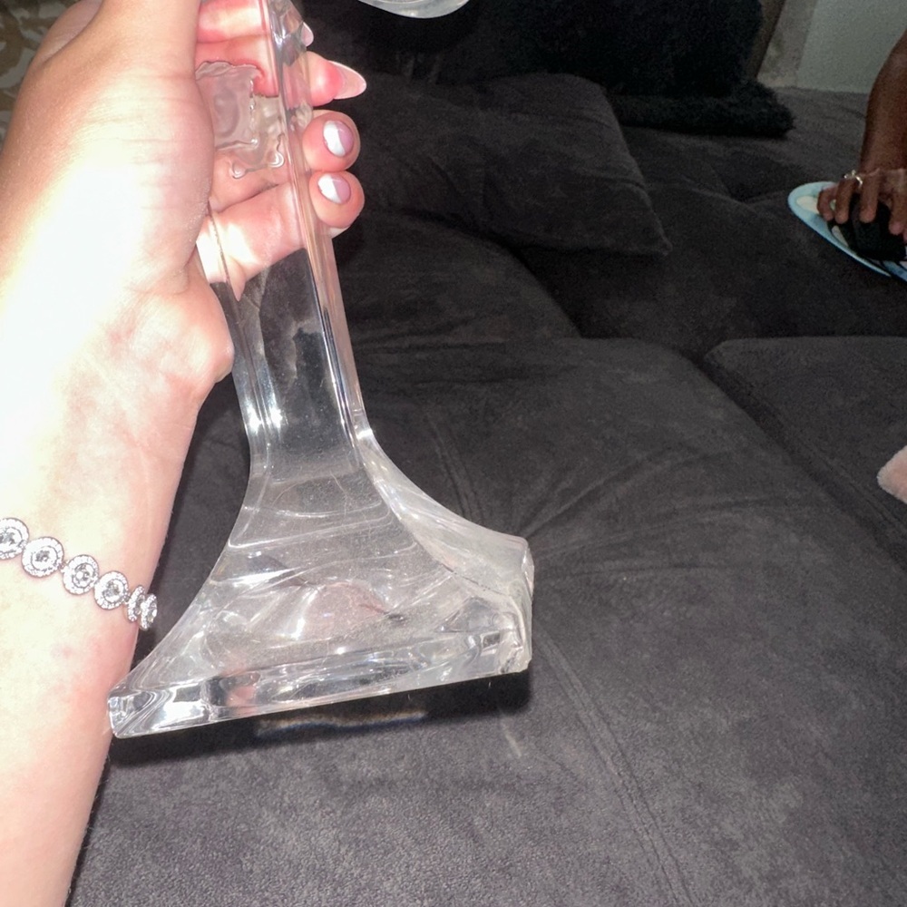 Versace Clear Crystal Candle Holder - Picture 5 of 5
